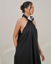 Floret Halter Midi Dress